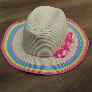 Gymboree Cream Woven Sun Hat